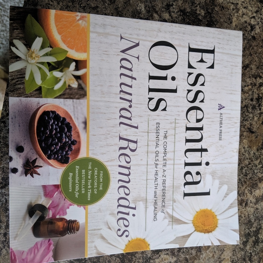The book essential oils natural remedies